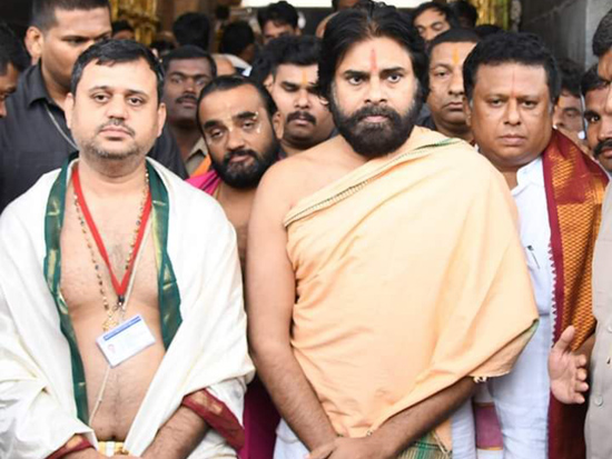 Pavan Kalyan Visited Tirumala